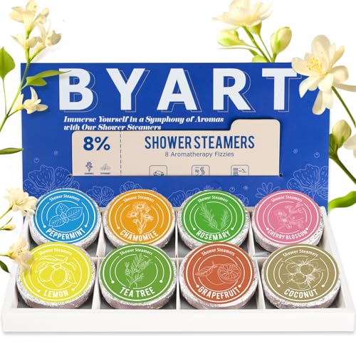 Shower Steamers, 8 Pack - Blue Box