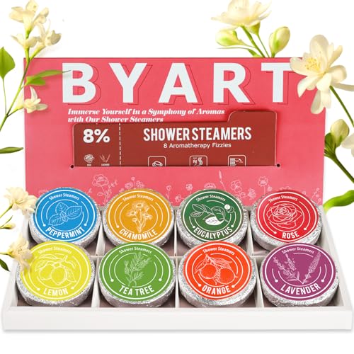 Shower Steamers, 8 Pack - Pink Box